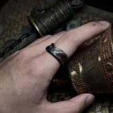 Lightning Sigil Wrap Ring